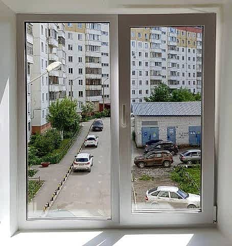 Стандартное окно в панельный дом